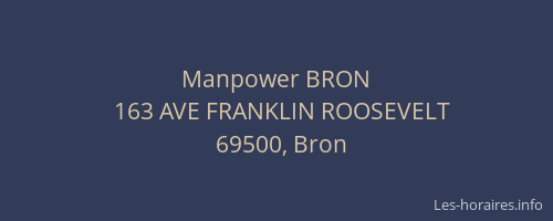 Manpower BRON