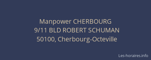 Manpower CHERBOURG