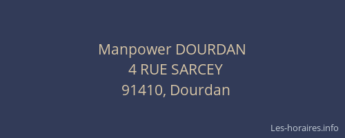 Manpower DOURDAN