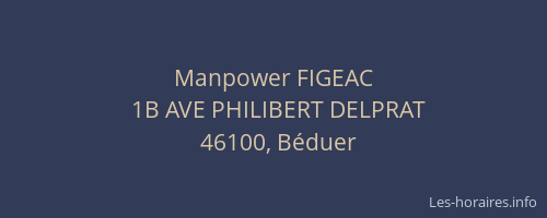 Manpower FIGEAC