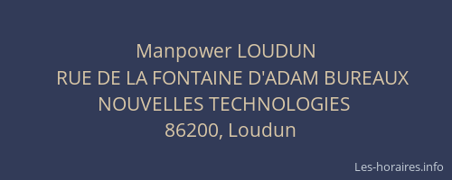 Manpower LOUDUN