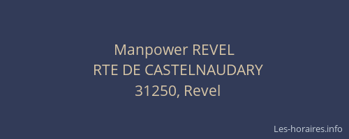 Manpower REVEL