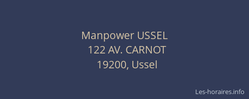 Manpower USSEL