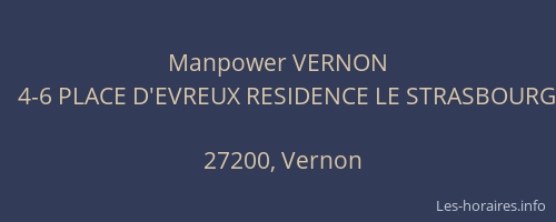 Manpower VERNON