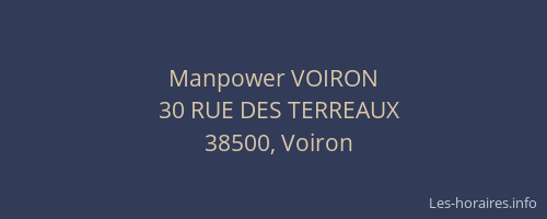 Manpower VOIRON