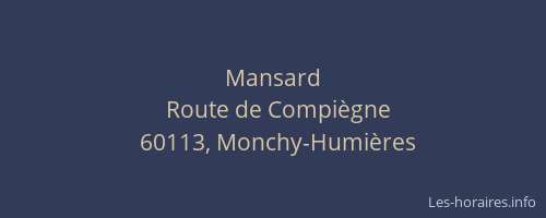Mansard