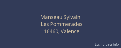 Manseau Sylvain