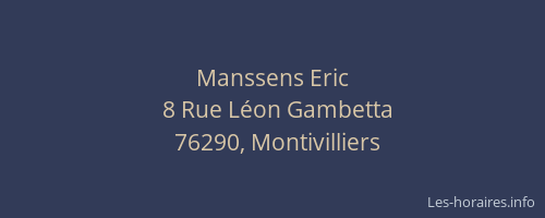 Manssens Eric