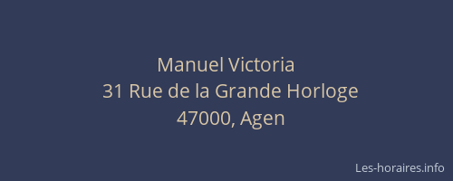 Manuel Victoria