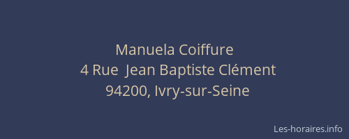 Manuela Coiffure