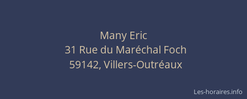 Many Eric