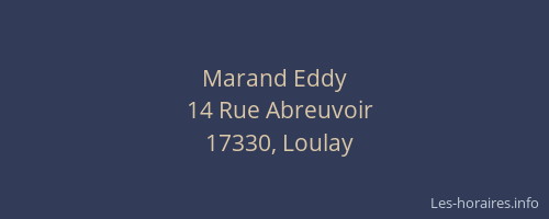 Marand Eddy
