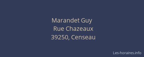 Marandet Guy
