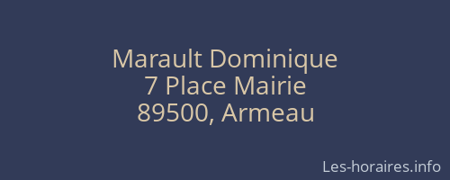Marault Dominique