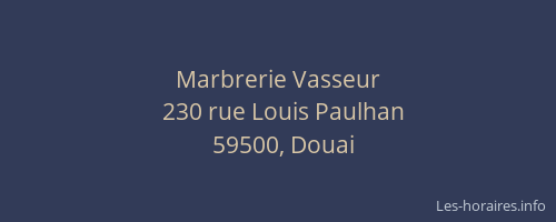 Marbrerie Vasseur