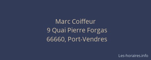 Marc Coiffeur