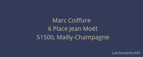Marc Coiffure