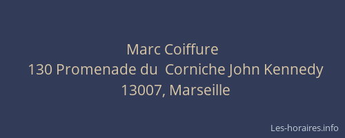 Marc Coiffure