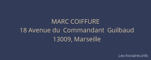 MARC COIFFURE