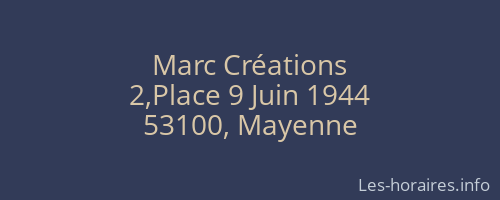 Marc Créations