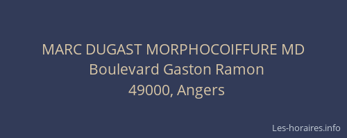 MARC DUGAST MORPHOCOIFFURE MD