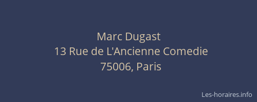Marc Dugast