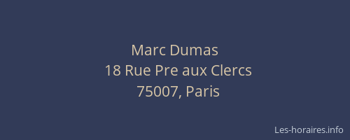 Marc Dumas
