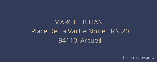 MARC LE BIHAN