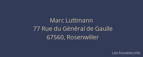 Marc Luttmann