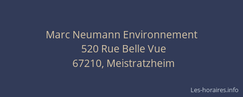 Marc Neumann Environnement