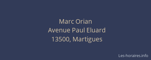 Marc Orian