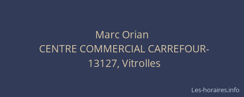 Marc Orian