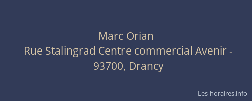 Marc Orian