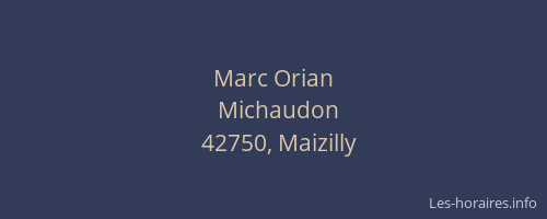 Marc Orian