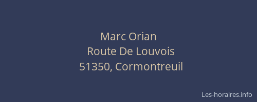 Marc Orian