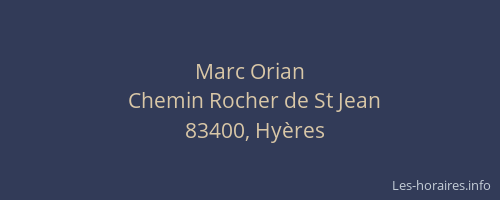 Marc Orian