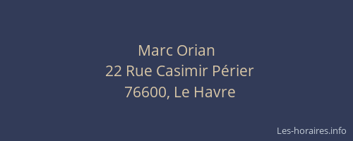 Marc Orian