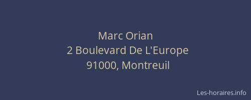 Marc Orian