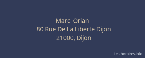 Marc  Orian