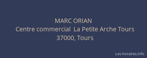 MARC ORIAN