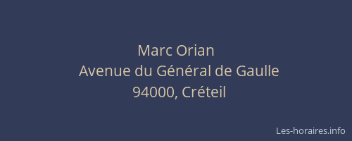 Marc Orian