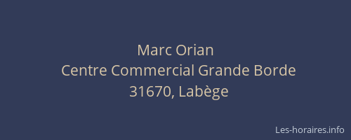 Marc Orian