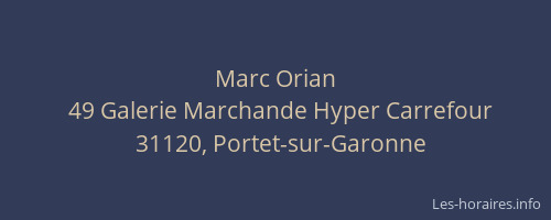 Marc Orian