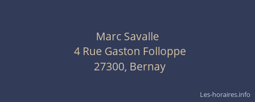 Marc Savalle