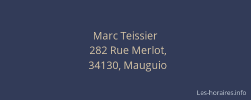Marc Teissier