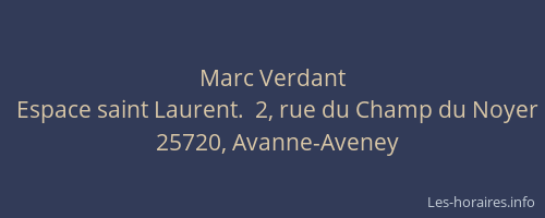 Marc Verdant