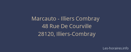 Marcauto - Illiers Combray