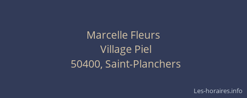 Marcelle Fleurs