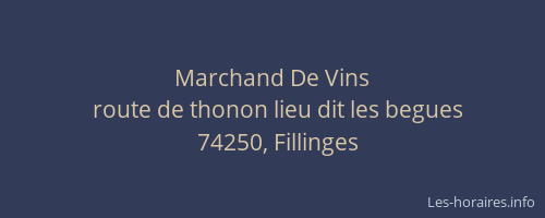 Marchand De Vins