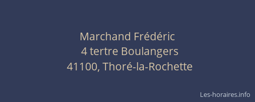 Marchand Frédéric